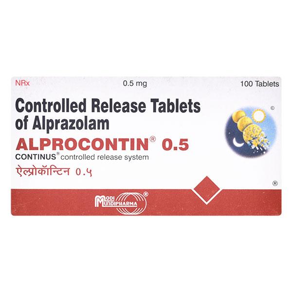 Alprocontin 0.5mg Tablet 10'S