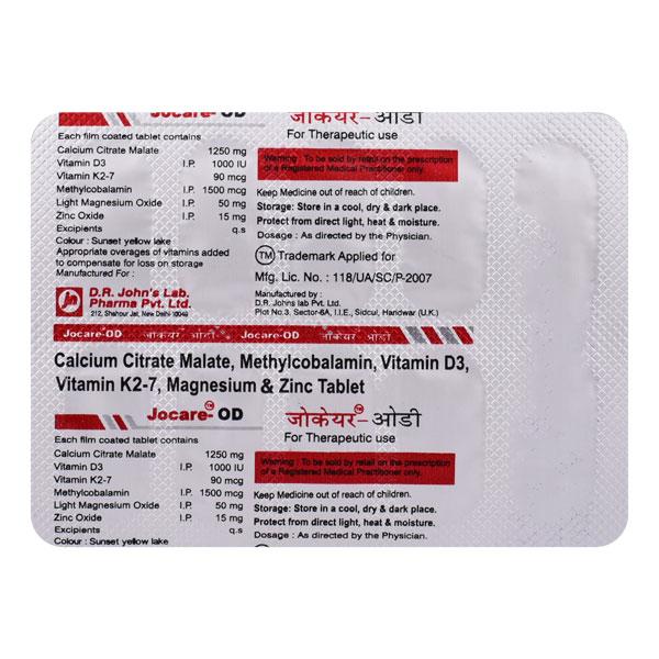 Jocare OD Tablet 10'S
