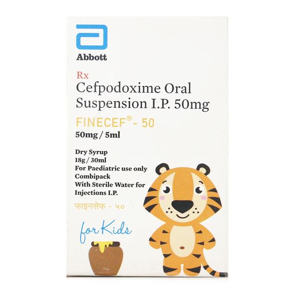 FINECEF 50mg Oral Suspension 30ml