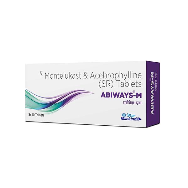 ABIWAYS M Tablet 10's