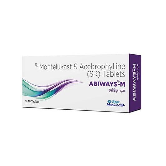 ABIWAYS M Tablet 10's
