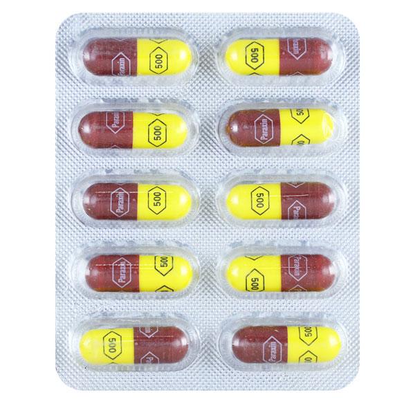 Paraxin 500mg Capsule 10'S