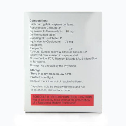 Razel CV 10/75mg Capsule 10'S