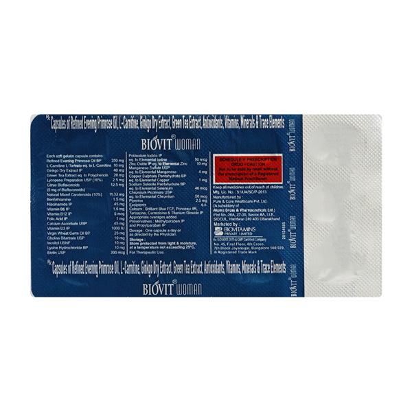 BIOVIT WOMAN Capsule 10's