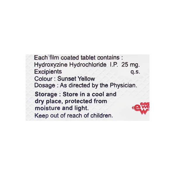 Hilerin 25mg Tablet 10'S