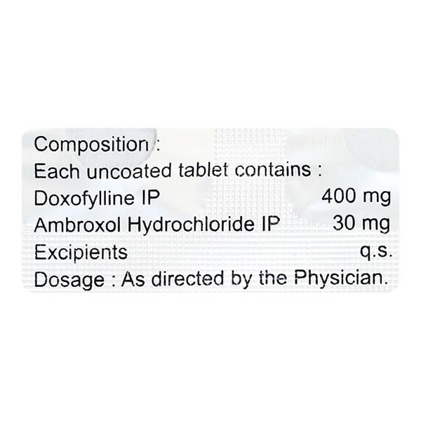 Ventidox Bro Tablet 10'S