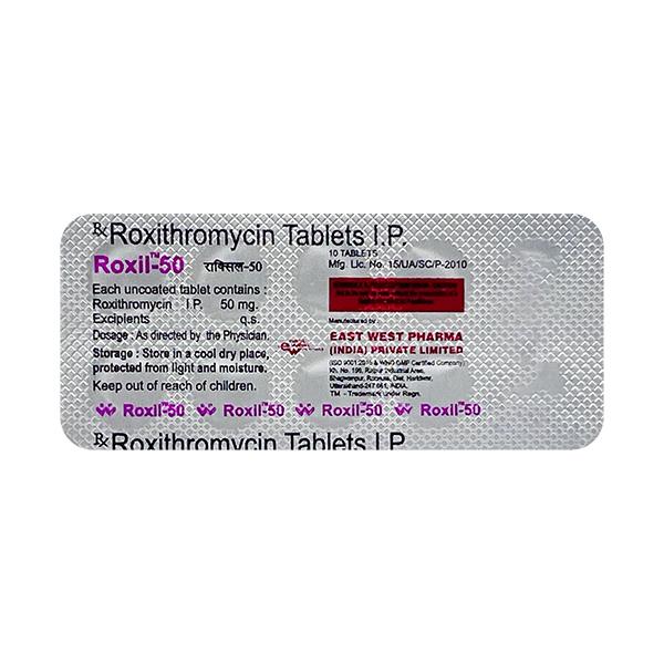 Roxil 50mg Tablet 10'S