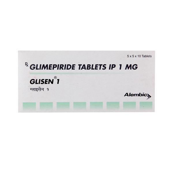 Glisen 1mg Tablet 10'S