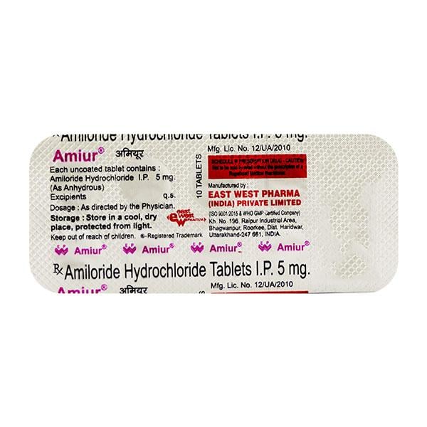 Amiur 5mg Tablet 10'S