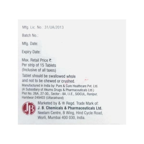 CILACAR M 10/25 Tablet 15's