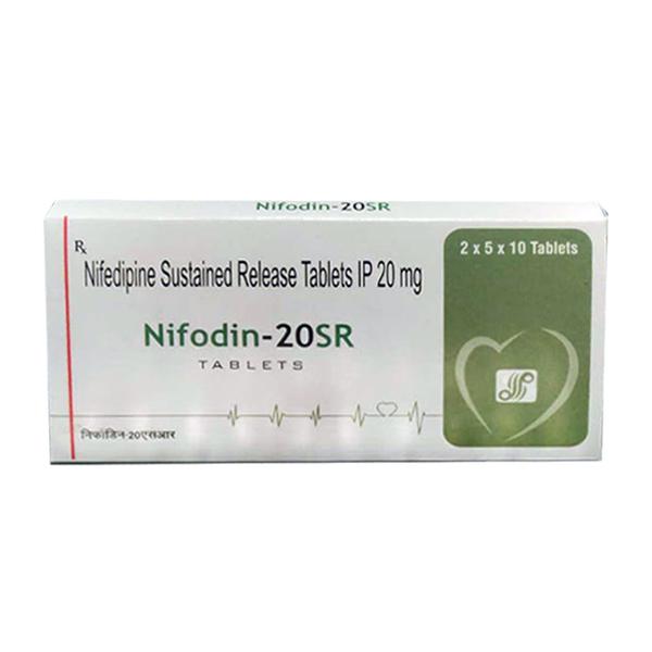 NIFODIN 20 SR Tablet 10's