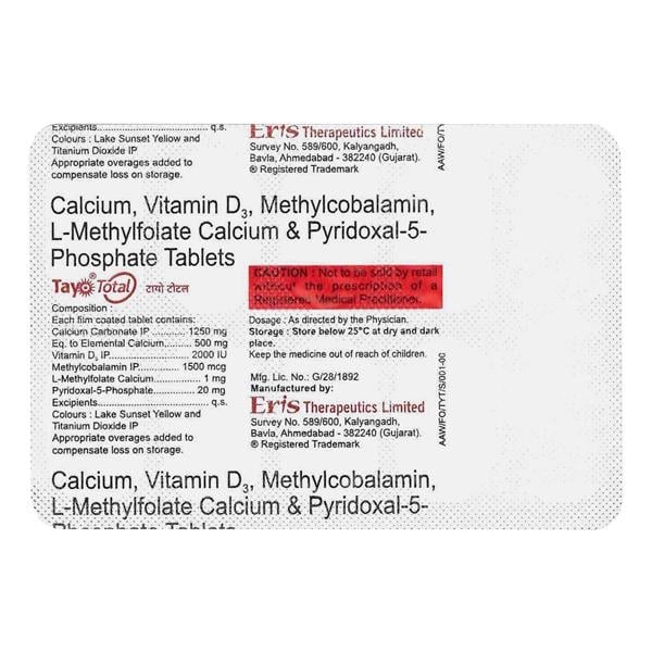 TAYO TOTAL Tablet 10's