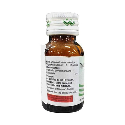 Thyronil 12.5Mcg Tablet 100'S