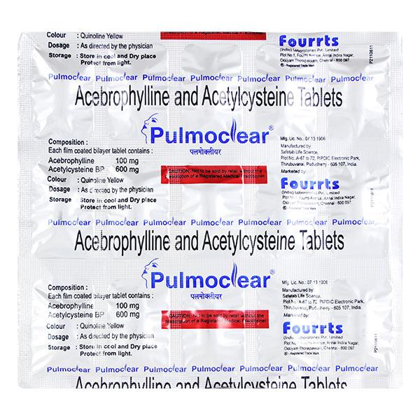 PULMOCLEAR Tablet 15's