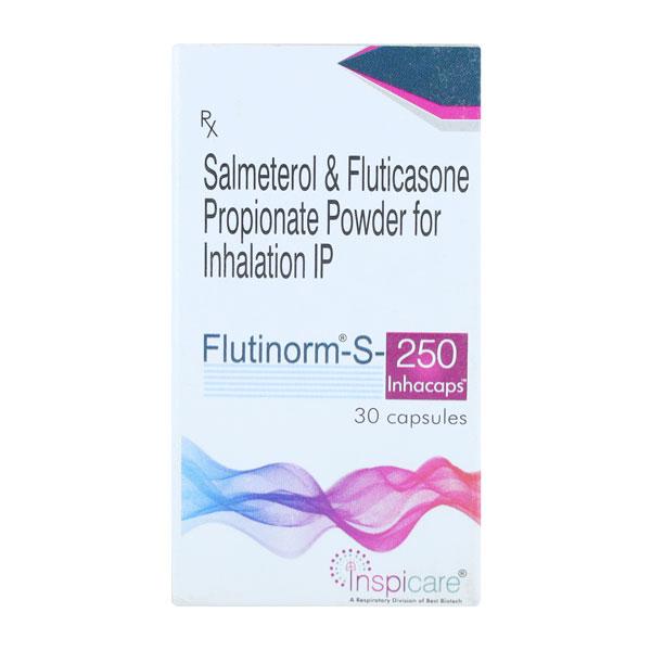 FLUTINORM S 250 Inhalation Capsule 30's