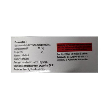 DOMI DT Dispersible Tablet 10's