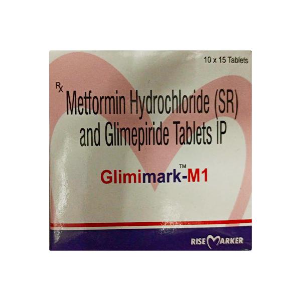 GLIMIMARK M 1mg Tablet 15's