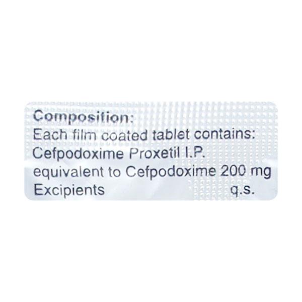 Kefpod 200mg Tablet 10'S