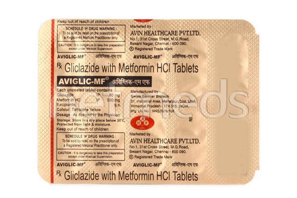 Aviglic MF Tablet 10'S