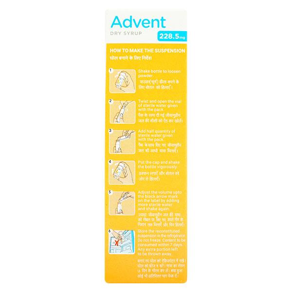 Advent 228.5mg Syrup 30ml