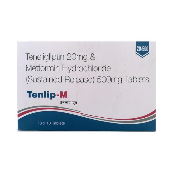 Tenlip M 500/20mg Tablet 10'S