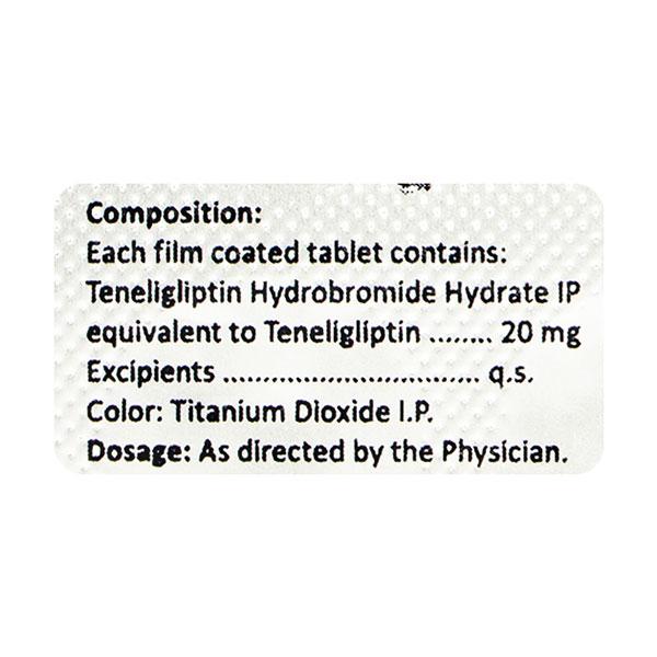 TENUVIA 20mg Tablet 10's