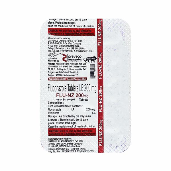 FLU NZ 200 Tablet 1's