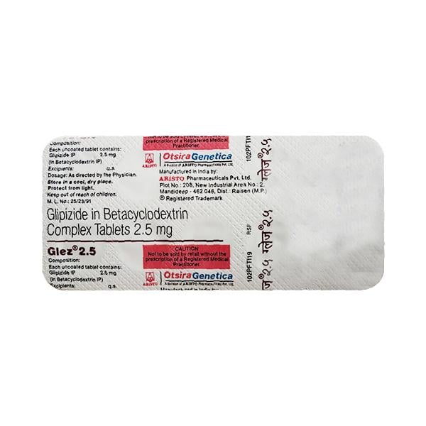 Glez 2.5mg Tablet 10'S