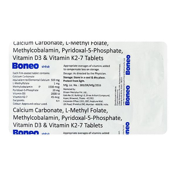 BONEO Tablet 10's
