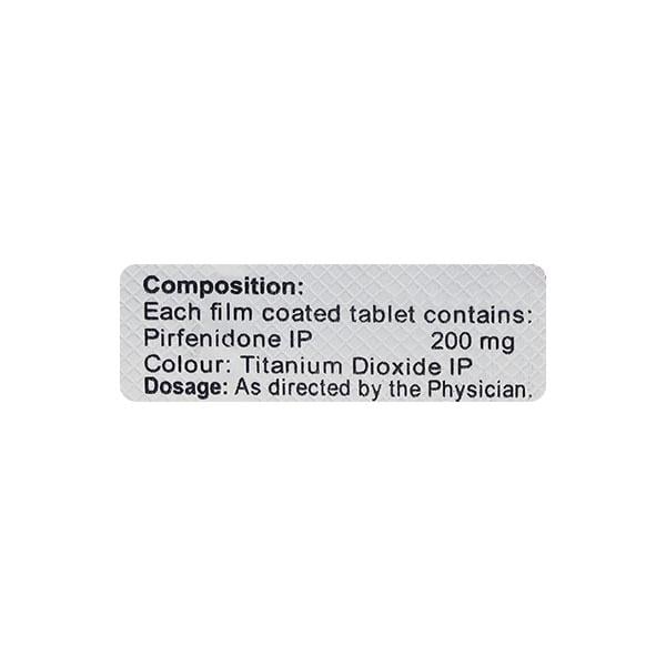 Pulmofib 200mg Tablet 10'S