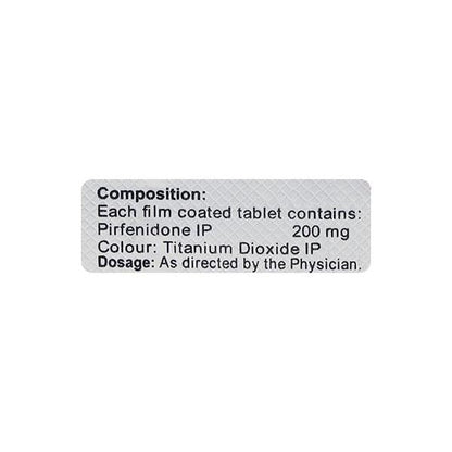 Pulmofib 200mg Tablet 10'S