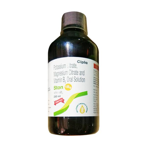 STON 1 B6 SUGAR FREE DELICIOUS PINEAPPLE FLAVOUR Oral Solution 250ml