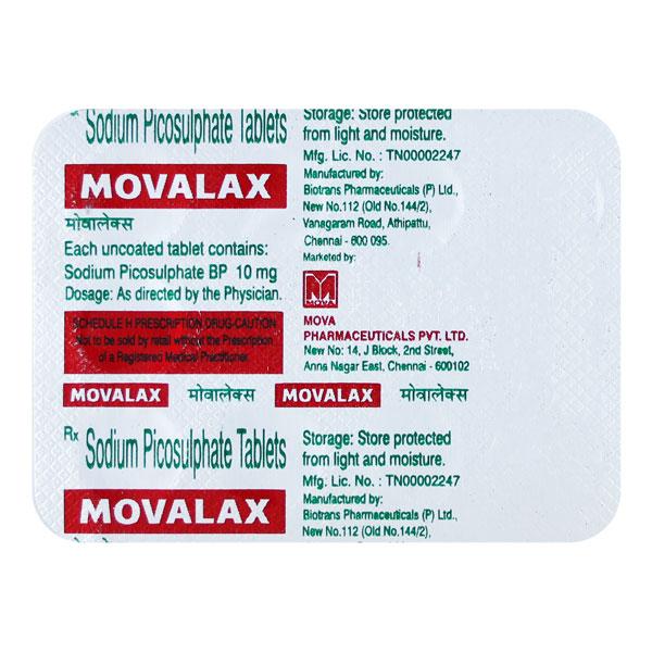 Movalax Tablet 10'S