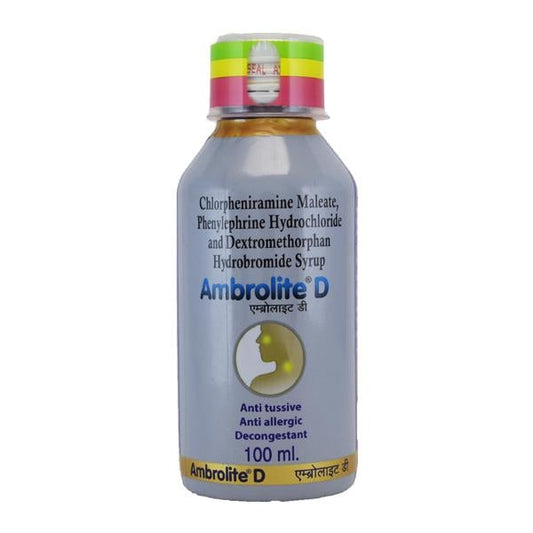 Ambrolite D Syrup 100ml