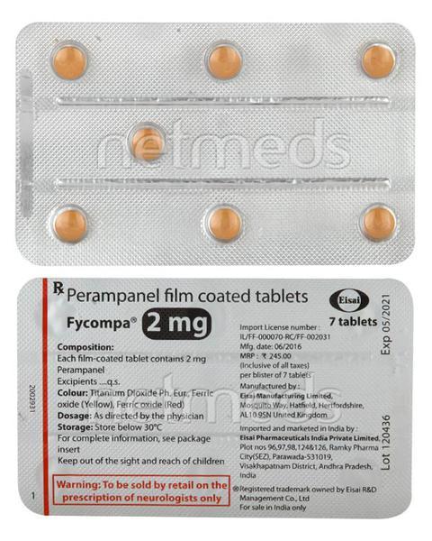 Fycompa 2mg Tablet 7'S