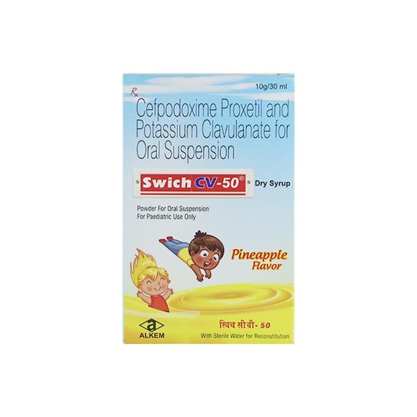 Swich CV 50 Pineapple Flavor Dry Syrup 30ml