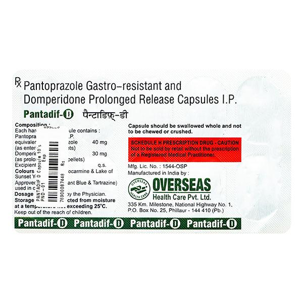 PANTADIF D Capsule 10's