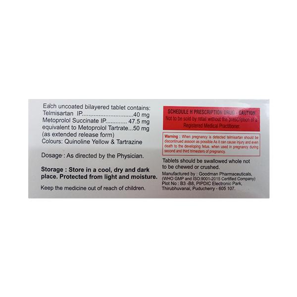 SELOTOL XL T 50 Tablet 10's