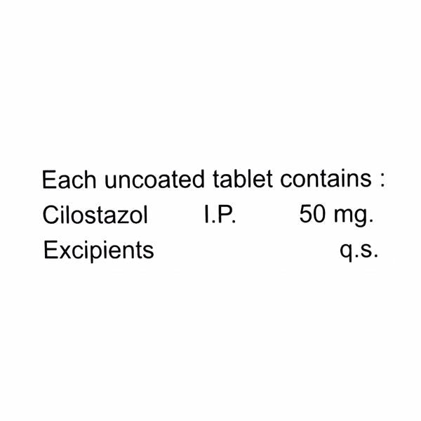 Vascilol 50mg Tablet 10'S