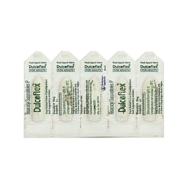 Dulcoflex Adult Suppository 5'S