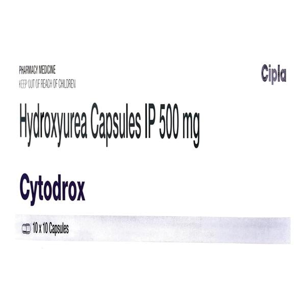 Cytodrox 500mg Capsule 10'S