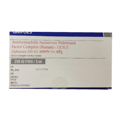 ALPHANATE 250iu Injection 1's