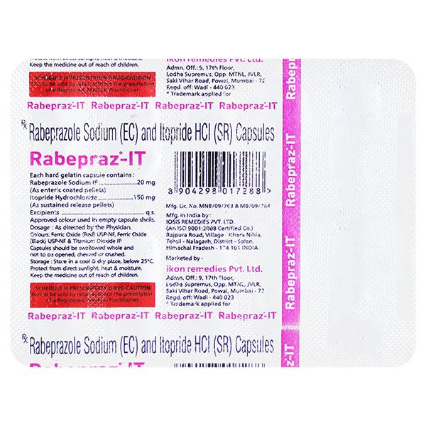 RABEPRAZ IT Capsule 10's