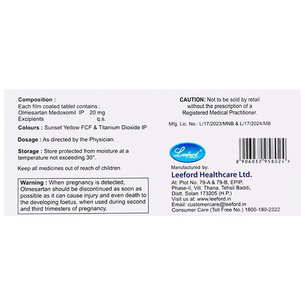 OMNIPRES 20mg Tablet 10's