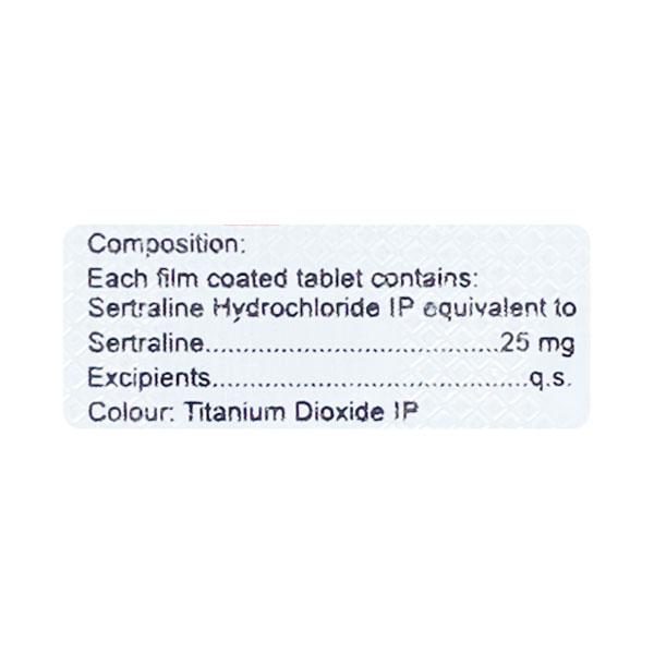 Serlift 25mg Tablet 10'S