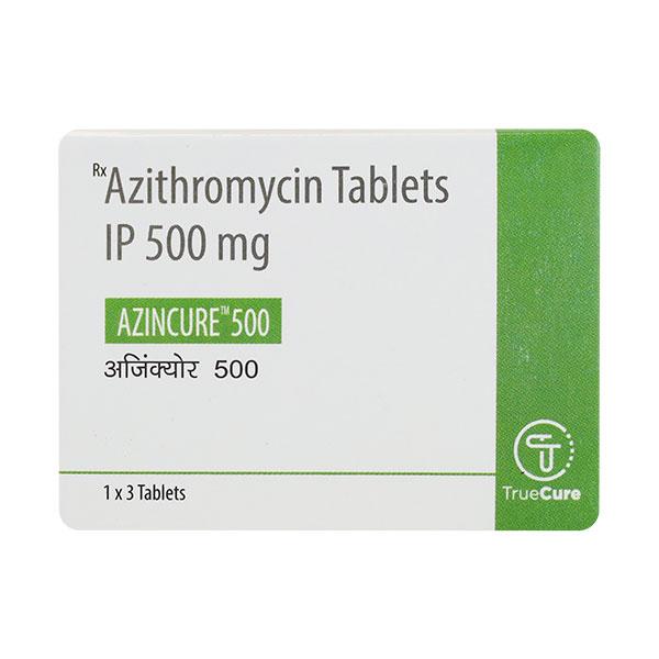AZINCURE 500 Tablet 3's