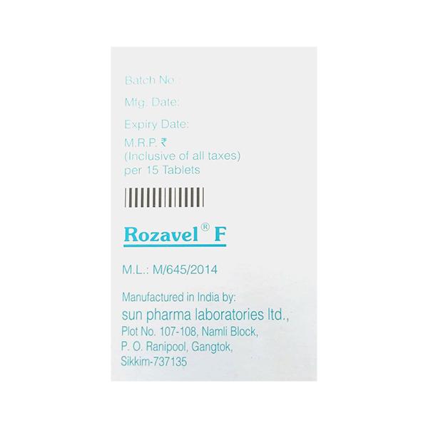 ROZAVEL F Tablet 15's