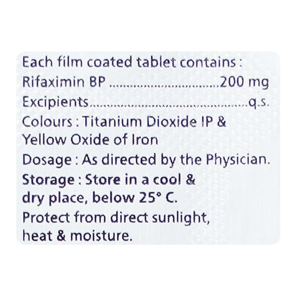 RIFADAC 200mg Tablet 10's