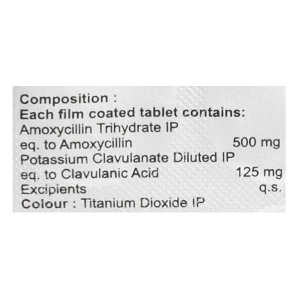 KLEOLIN 625 Tablet 10's