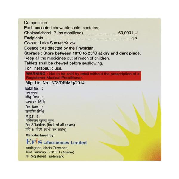 TAYO 60K ORANGE FLAVOUR Tablet 8's